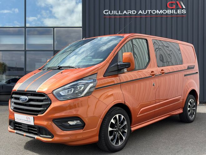 Ford Custom TRANSIT CABINE APPROFONDIE 2.0 TDCI ECOB Orange de 2020