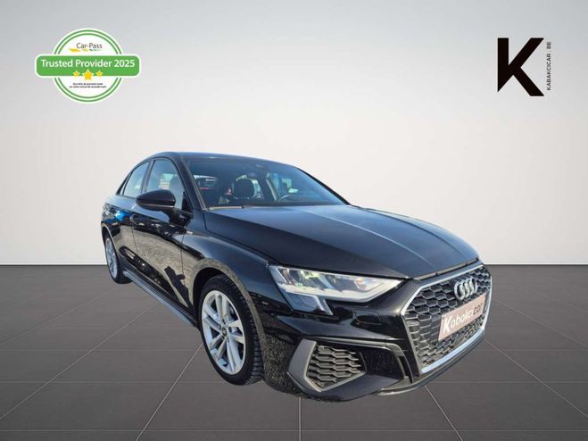 Audi A3 30 TFSI S line Carplay GPS Pre-Sense Gar Noir M�tallis� de 