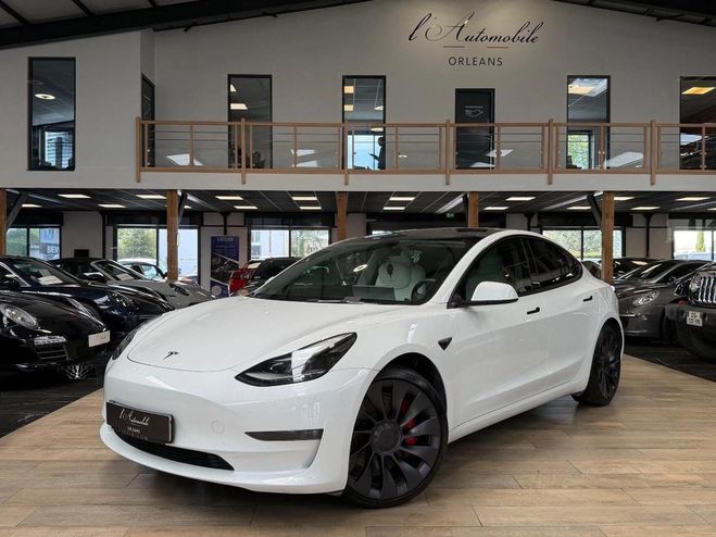 Tesla Model 3 Model-3 PERFORMANCE 4WD DUAL 515CV 82 KW Blanc de 2022