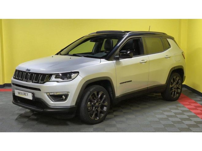 Jeep Compass 1.3 GSE T4 - 240CV - BVA 4xe eAWD S GRIS CLAIR de 2020