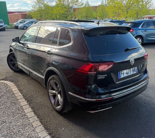 Volkswagen Tiguan Allspace R-Line 2.0 TDI 150ch 7 PLACES Noir de 2019