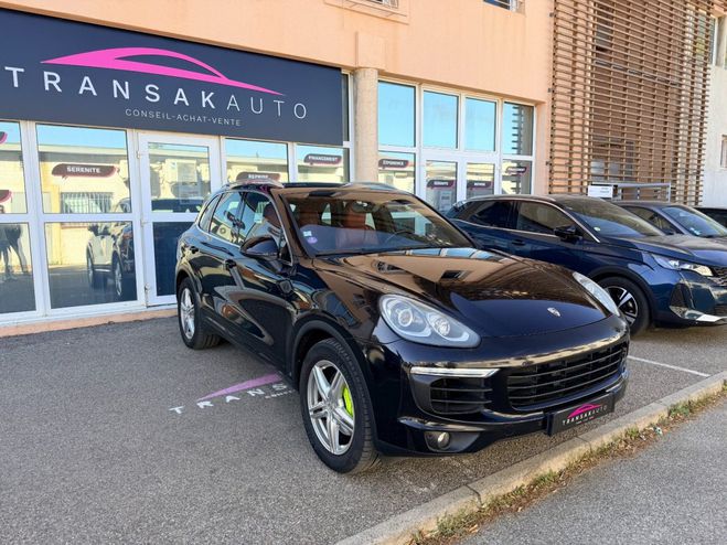 Porsche Cayenne 3.0 V6 416 ch S E-Hybrid Tiptronic PORCH Noir de 2016
