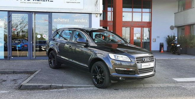 Audi Q7 3.0 v6 tdi s line quattro 7 places ba 24 Gris de 2009