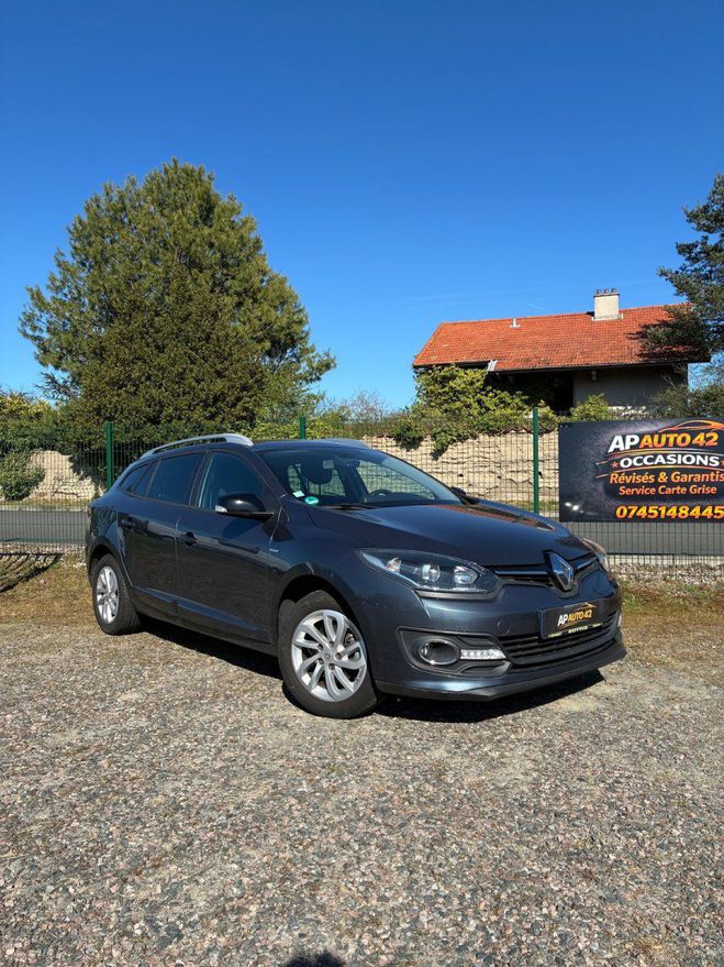 Renault Megane Estate Grandtour Limited ENERGY 1,2 TCE  Gris Anthracite de 2016