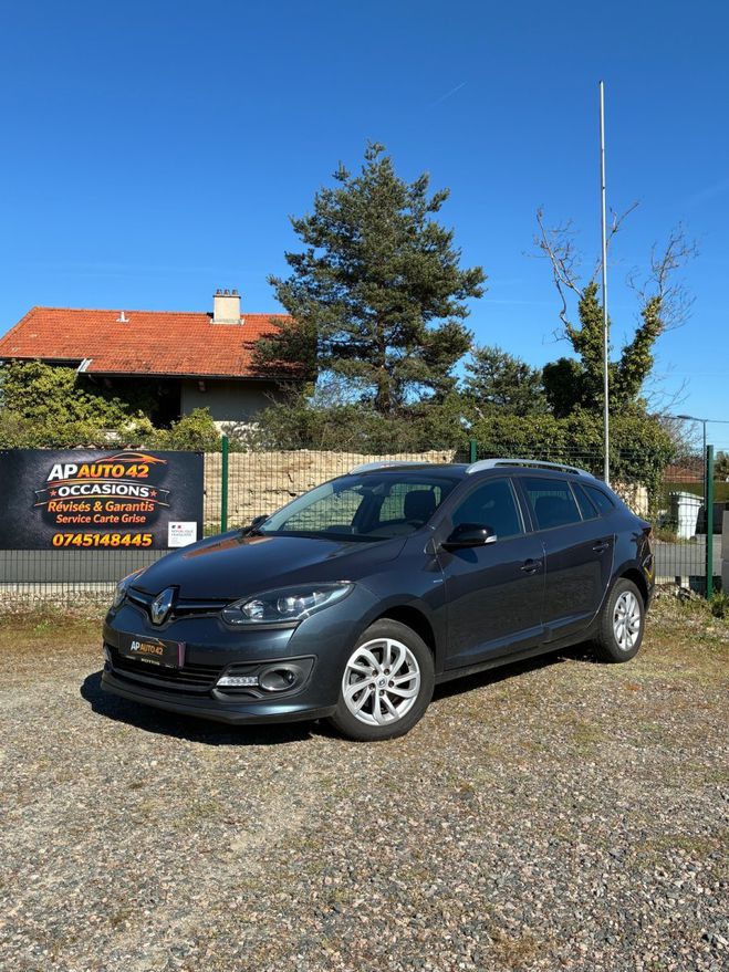 Renault Megane Estate Grandtour Limited ENERGY 1,2 TCE  Gris Anthracite de 2016