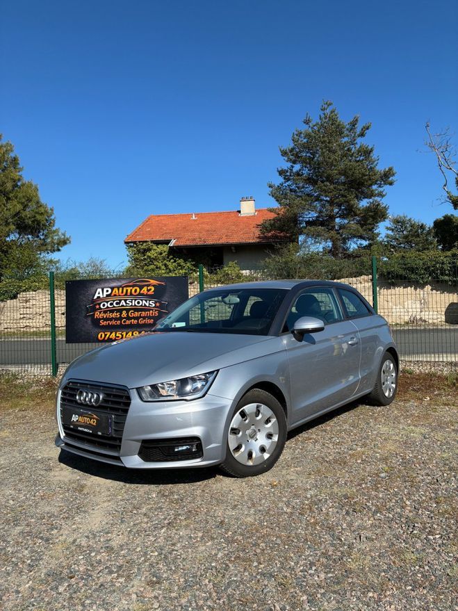 Audi A1 1.4 TDI Ultra 90ch Attraction Gris de 2015