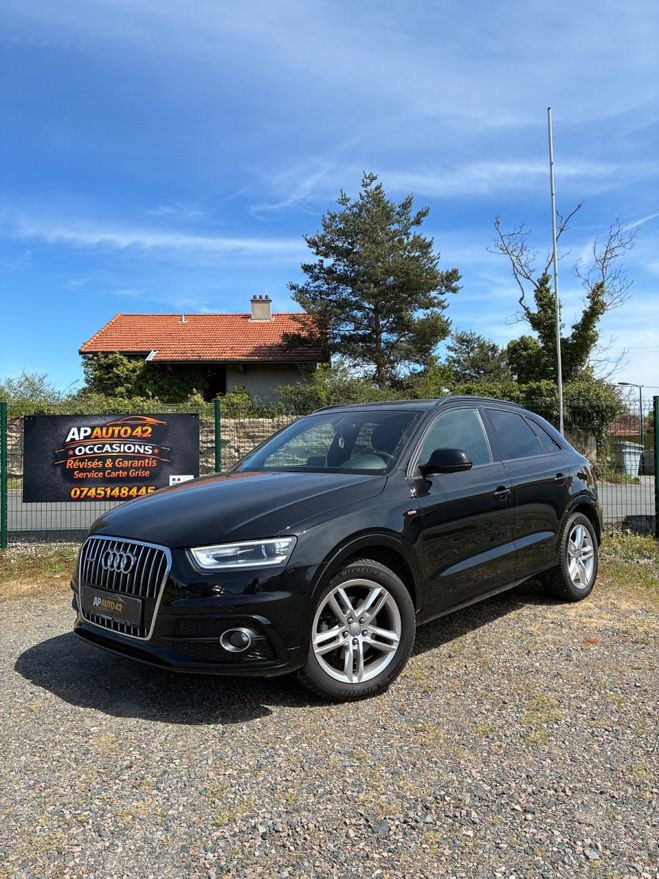 Audi Q3 2.0 TFSI 170 ch S Line Quattro Noir de 2012