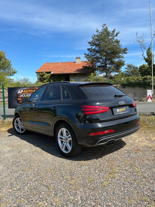 Audi Q3 2.0 TFSI 170 ch S Line Quattro Noir de 2012