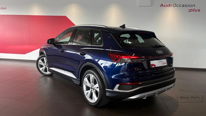 Audi Q4 E-Tron 45 285 ch 82 kWh BLEU NAVARRE METALLISE de 2024