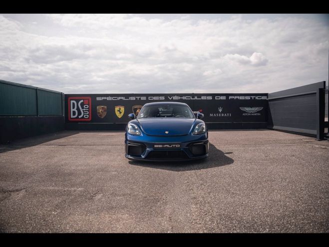 Porsche 718 Cayman GT4 4.0l - 420ch Bleu Gentiane de 2019