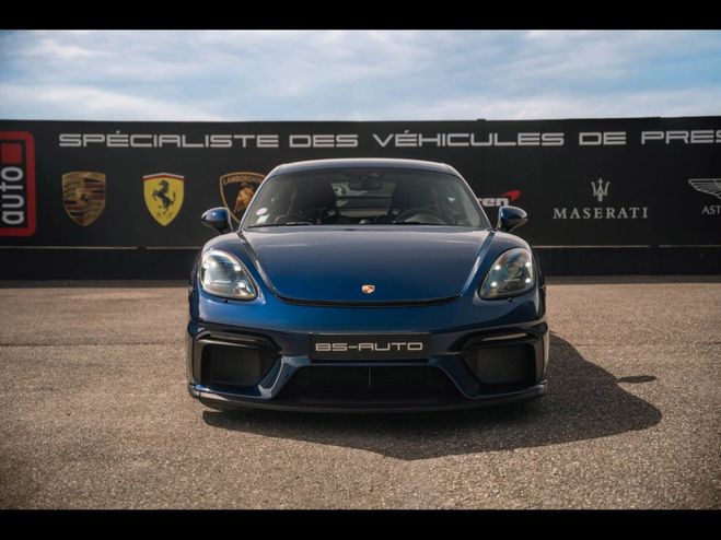 Porsche 718 Cayman GT4 4.0l - 420ch Bleu Gentiane de 2019