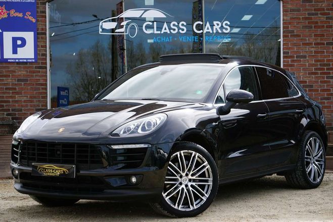 Porsche Macan S 3.0 V6 Bi-Turbo CHRONO PDK 1er MAIN BE Noir M�tallis� de 