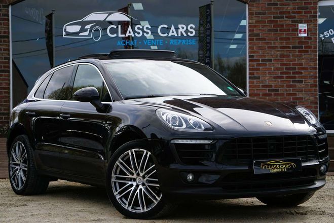 Porsche Macan S 3.0 V6 Bi-Turbo CHRONO PDK 1er MAIN BE Noir M�tallis� de 
