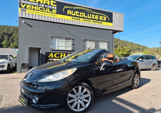 Peugeot 207 CC 150 cv garantie Noir de 2007