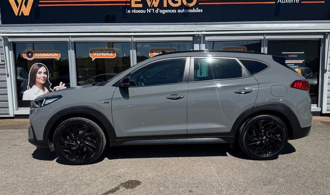 Hyundai Tucson 1.6 crdi 135ch hybrid mhev n-line 2wd bv Gris de 2020