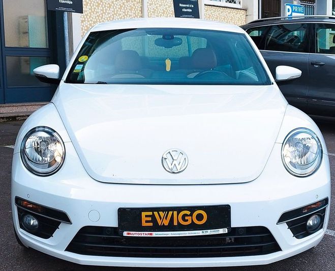Volkswagen Coccinelle 2.0 tdi 140ch edition cup r-line sieges  Blanc de 2014