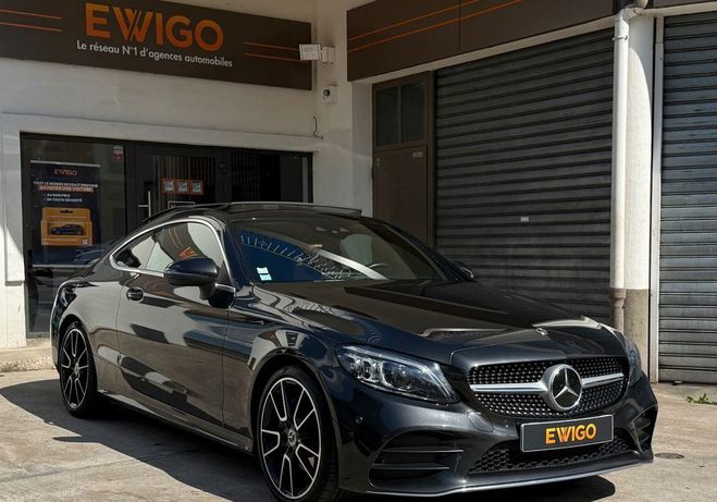 Mercedes Classe C iv (2) coupe 200 9g-tronic amg line + t. Gris de 2019