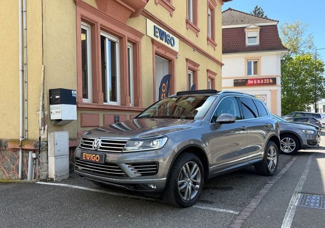 Volkswagen Touareg 3.0 tdi 260 bluemotion r-line 4motion ti Gris de 2015