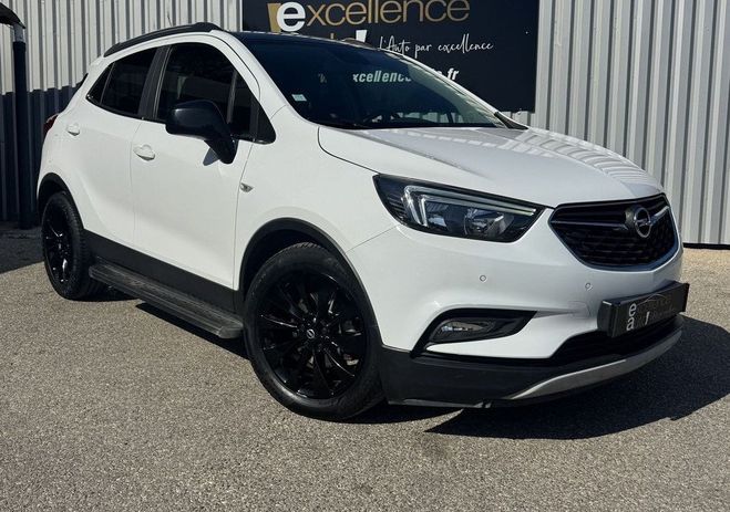 Opel Mokka X 1.4 TURBO 140CH BLACK EDITION 4X2 Blanc de 2017