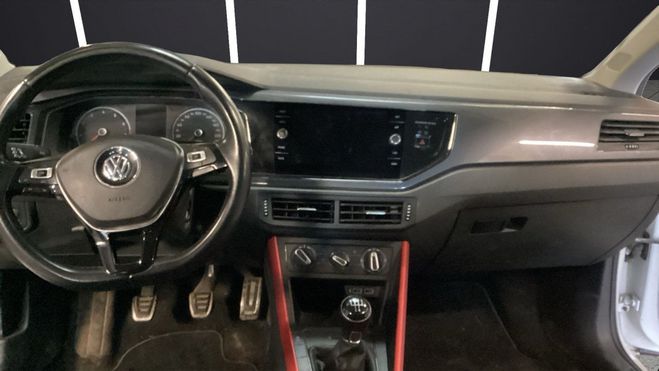 Volkswagen Polo 1.0 TSI 95CH CONFORTLINE BUSINESS EURO6D Blanc de 2019