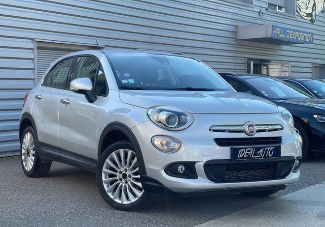 Fiat 500X 1.4 MultiAir 140ch Lounge DCT 89.900Kms Gris de 2018