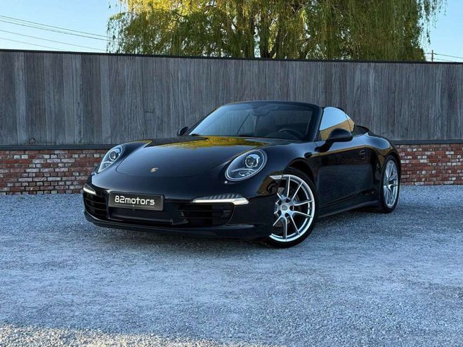 Porsche 911 -991.1 carrera 4 cabriolet-belgisch-spor Noir M�tallis� de 