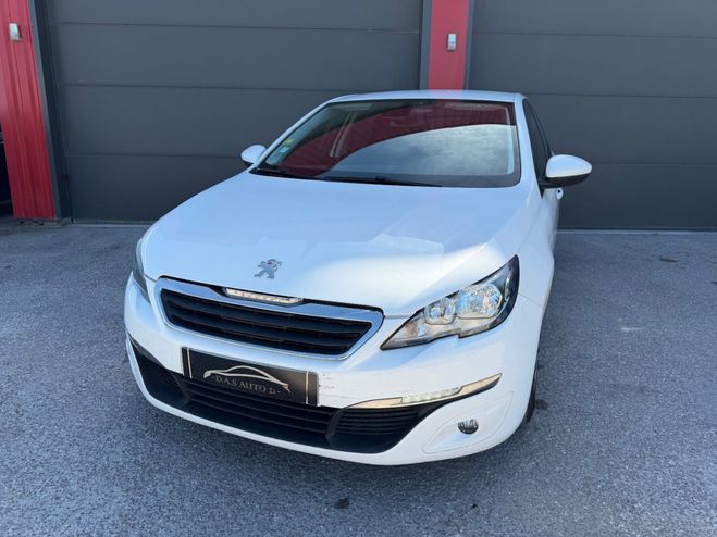 Peugeot 308 1.6 HDi 92ch FAP BVM5 Active Blanc de 2014