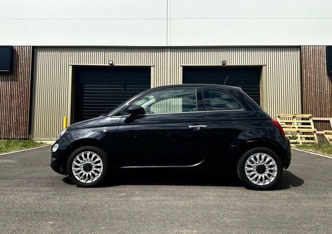 Fiat 500 1.2 8V 69CH LOUNGE Noir de 2018