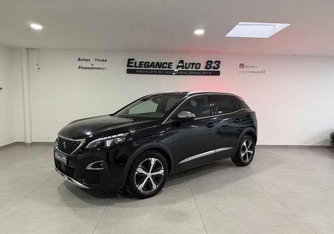 Peugeot 3008 2.0 BLUEHDI 180CH GT EAT6 DEPOT VENTE Noir de 2017