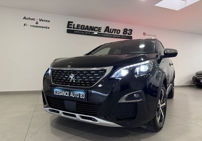 Peugeot 3008 2.0 BLUEHDI 180CH GT EAT6 DEPOT VENTE Noir de 2017