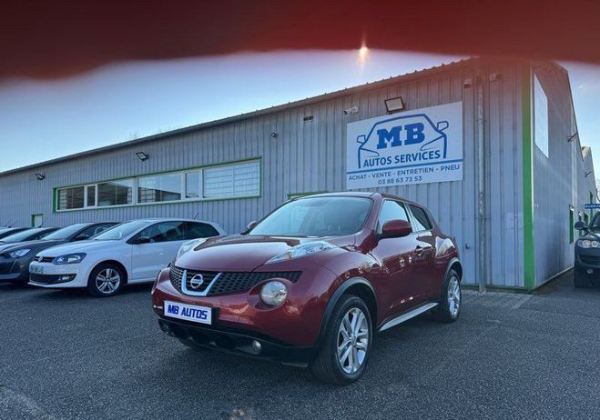 Nissan Juke 1.5 Dci 110 Acenta Cuir GPS Cam�ra Bluet Bordeaux de 2011