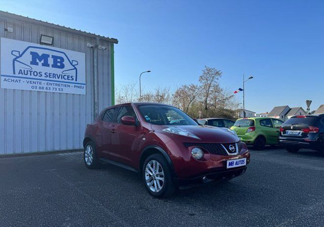 Nissan Juke 1.5 Dci 110 Acenta Cuir GPS Cam�ra Bluet Bordeaux de 2011