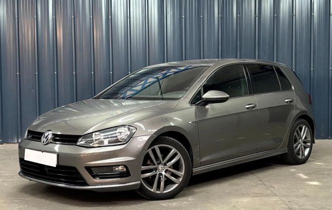 Volkswagen Golf 1.6 TDI 105 R-LINE - Garantie 1 An - Si� Gris de 2014