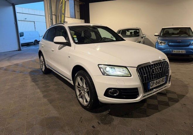Audi Q5 3.0 245 tdi s line Blanc de 2013