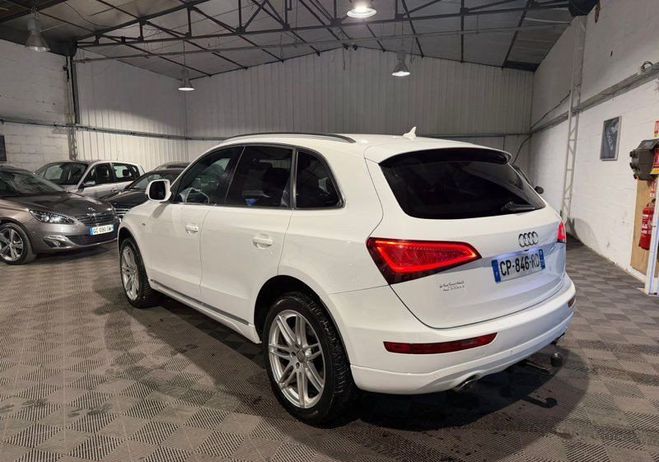 Audi Q5 3.0 245 tdi s line Blanc de 2013