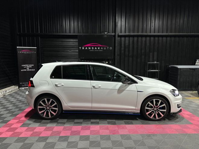 Volkswagen Golf 7 GTE 1.4 TSI 204 Hybride Rechargeable D Blanc de 2016