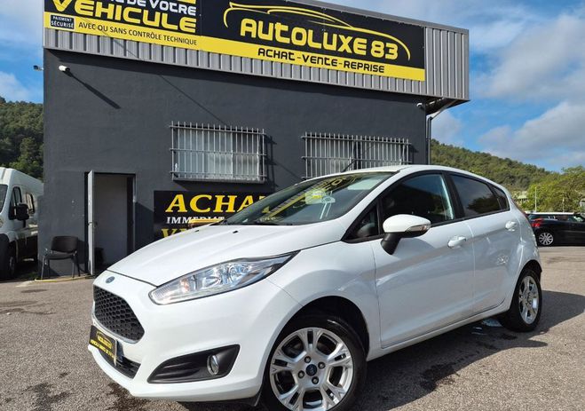 Ford Fiesta 1.2 i 82 cv garantie 1 an Blanc de 2017