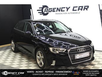  Voir d&eacute;tails -Audi A3 Sportback 1.0 TFSI -115 - BV S-Tronic 7  &agrave; Coigni�res (78)