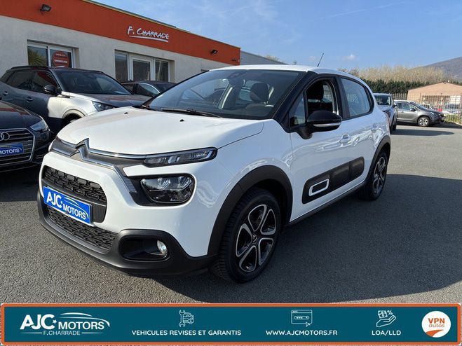 Citroen C3 STE 1.5 BLUEHDI 100CH S&S BVM 6 FEEL NAV BLANC de 2021