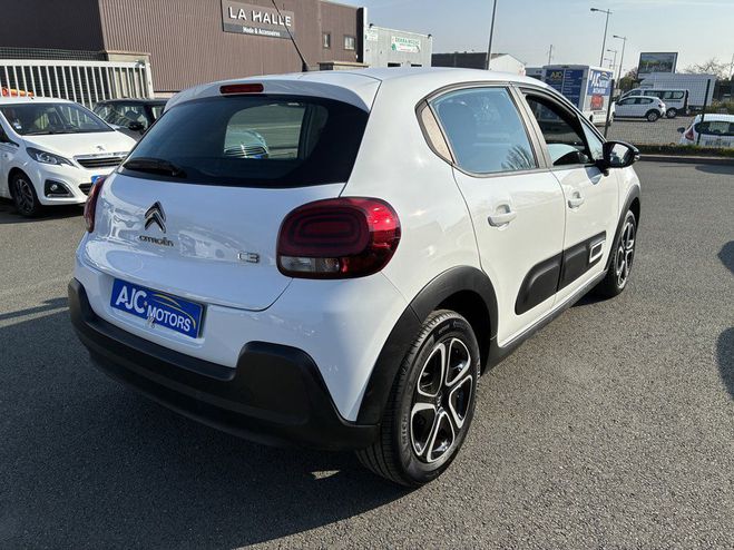 Citroen C3 STE 1.5 BLUEHDI 100CH S&S BVM 6 FEEL NAV BLANC de 2021