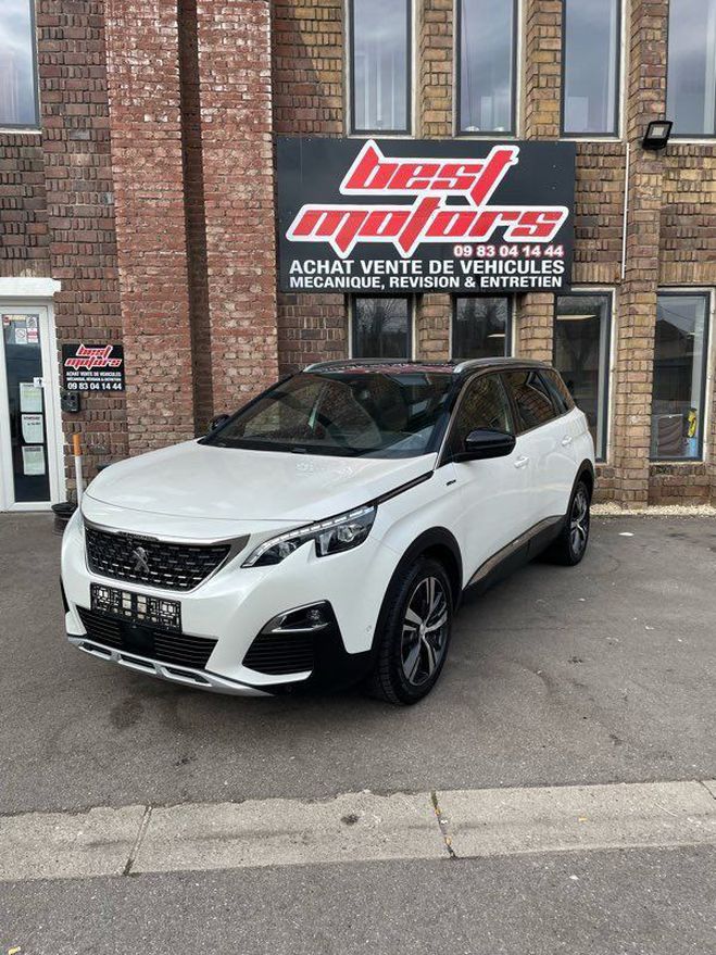 Peugeot 5008 1.5 BlueHDi 130ch S&S GT Line EAT8 Blanc de 2020