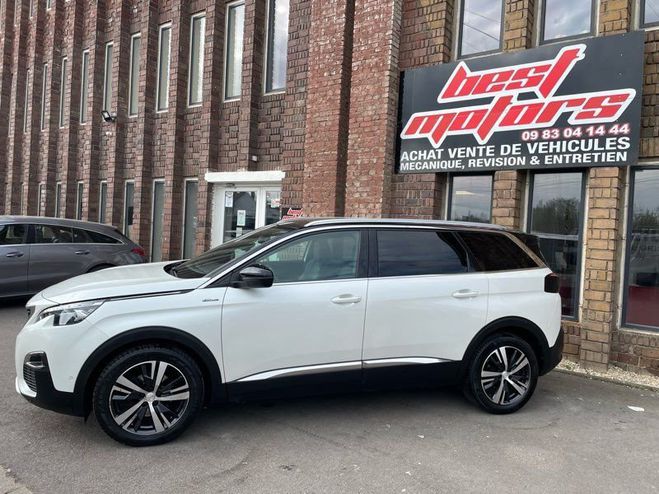 Peugeot 5008 1.5 BlueHDi 130ch S&S GT Line EAT8 Blanc de 2020