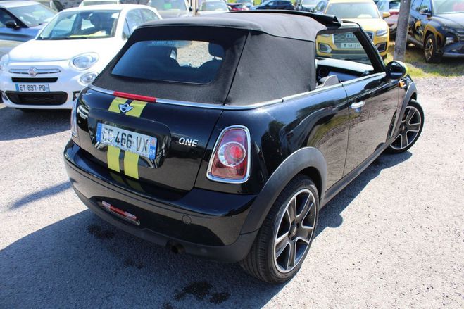 Mini Cabrio One 98ch Noir de 2013