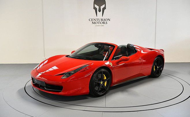 Ferrari 458 Italia Spider Rouge de 2013
