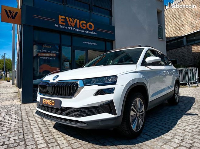 Skoda Karoq 1.5 tsi 150 act ambition (5 places) Blanc de 2023