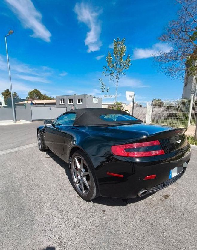 Aston martin V8 Vantage Roadster 4.3L Noir de 2007