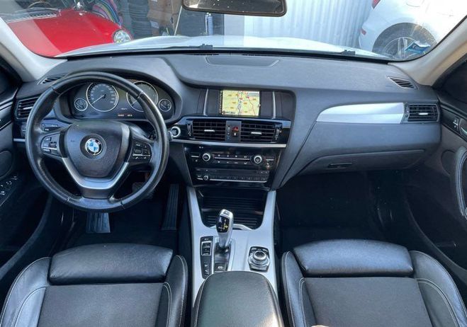 BMW X3 2,0 D XDRIVE 190 ch BVA PACK SPORT Blanc de 2017