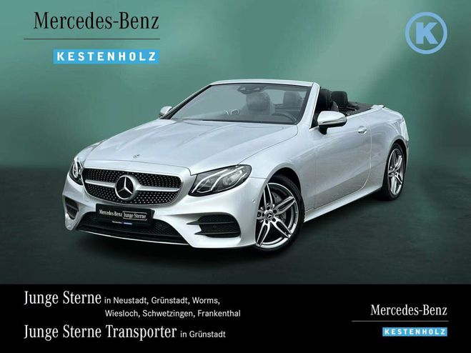 Mercedes Classe E 220 d Cabrio AMG LEDER DISTRO KAM AIRCAP Argent� M�tallique de 