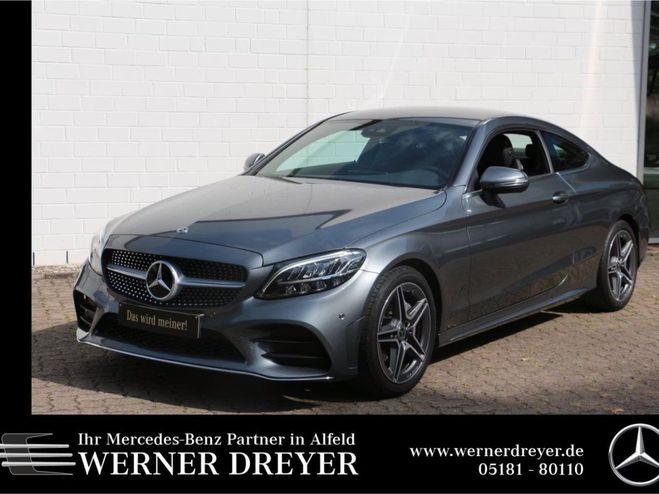 Mercedes Classe C Coupe Sport 200 AMG/Navi/LED/KAM/Totwink Gris M�tallique de 