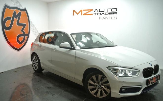 BMW Serie 1 F20 LCI 116d 116 ch Sport A Garantie 12  Blanc de 2016